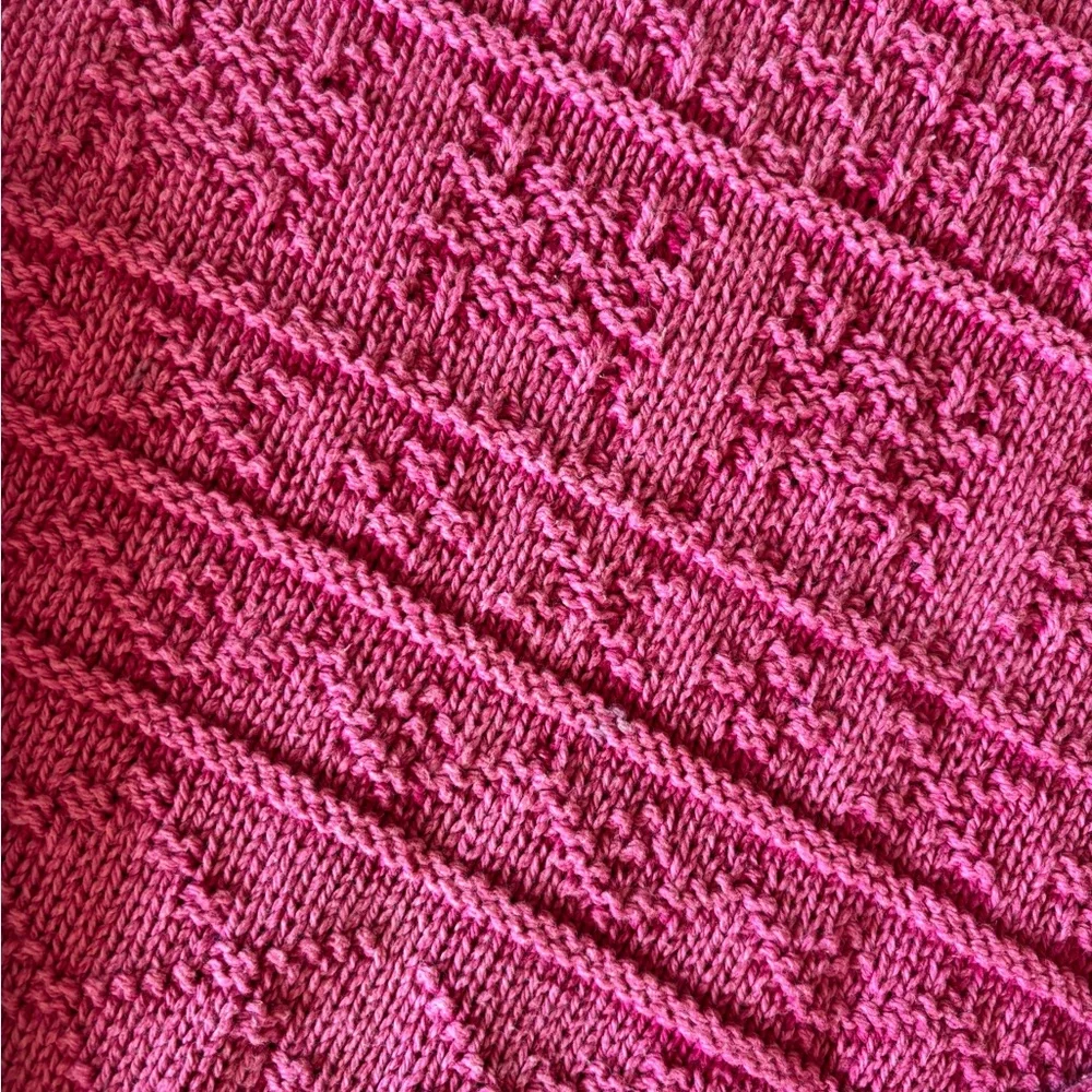 Pink Vintage Turtleneck Knit Sweater - Picture 3 of 6
